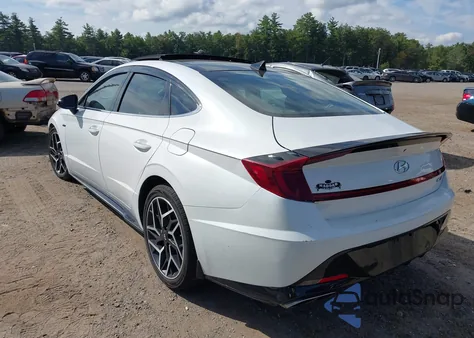 2021 Hyundai Sonata N Line from USA, damaged, VIN 5NPEK4JC1MH130619